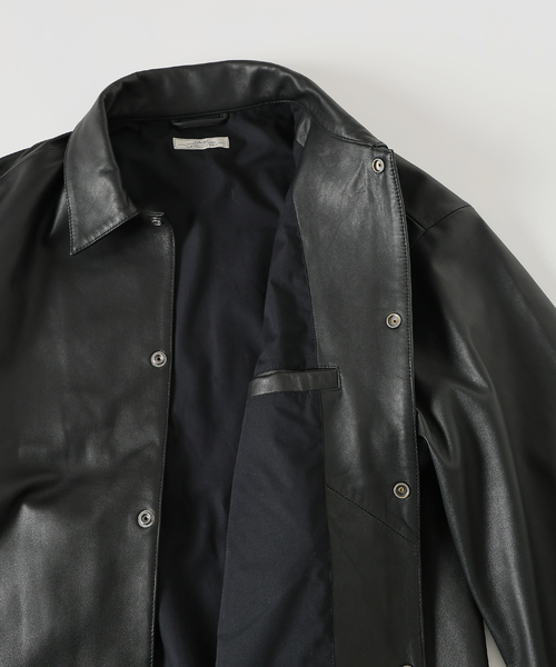 ラムレザー コーチジャケット（ライダースジャケット）｜JOURNAL