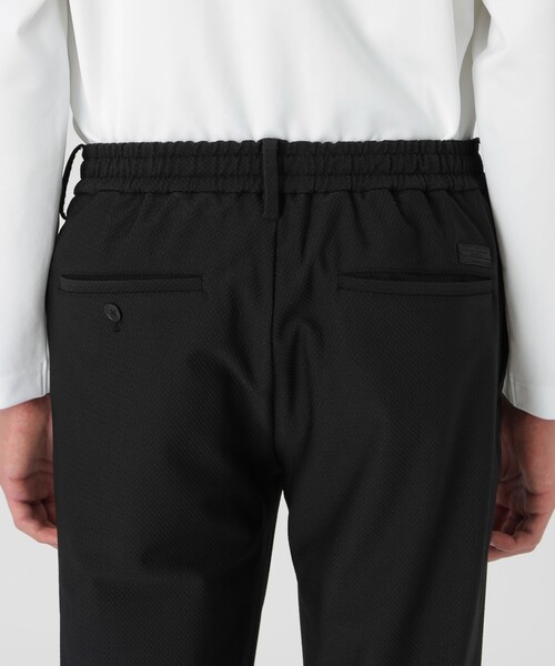 BLACK lab.】ブロックジャカードイージートラウザーズ（スラックス