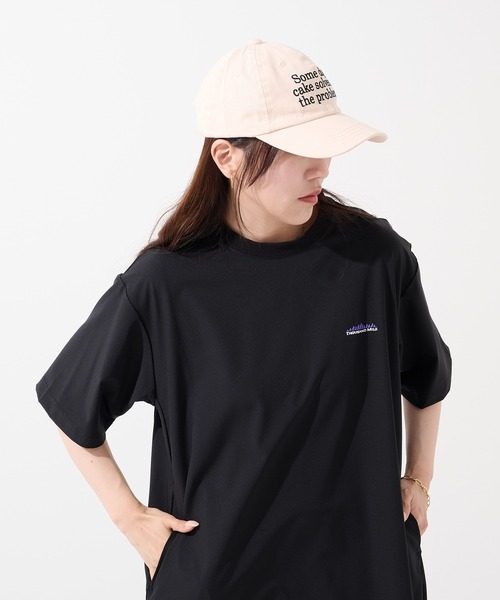 THOUSAND MILE(サウザンドマイル)の「【THOUSAND MILE】SHORT SLEEVE OP NY/PU(ワンピース・レディース・ベージュ/ブラック/オリーブ/チャコールグレー・FREE)」の18枚目の写真