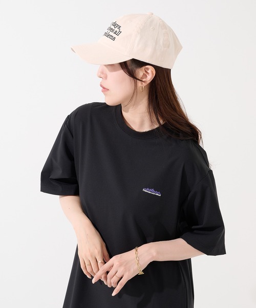 THOUSAND MILE(サウザンドマイル)の「【THOUSAND MILE】SHORT SLEEVE OP NY/PU(ワンピース・レディース・ベージュ/ブラック/オリーブ/チャコールグレー・FREE)」の19枚目の写真
