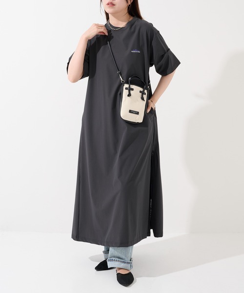 THOUSANDMILE ダークグレー ロングワンピース 新品 未使用品 THOUSAND MILE｜サウザンドマイルのワンピース/ドレス（グレー/灰色系