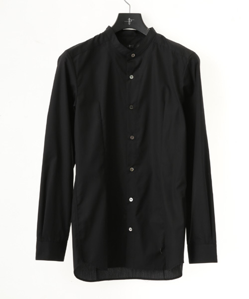 NO ID.（ノーアイディ）の「ms2569-C100Sﾌﾞﾛｰﾄﾞﾊﾞﾝﾄﾞｶﾗｰｼｬﾂ（シャツ/ブラウス・メンズ・ホワイト/ブラック・1/2/3）」の2枚目の写真