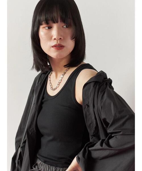 Samansa Mos2 blue(サマンサモスモスブルー)の「チェーンネックレス(ネックレス・レディース・シルバー・F)」の9枚目の写真