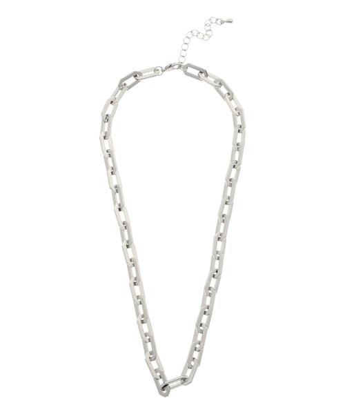 Samansa Mos2 blue(サマンサモスモスブルー)の「チェーンネックレス(ネックレス・レディース・シルバー・F)」の16枚目の写真