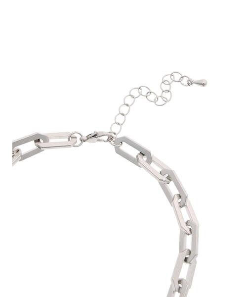 Samansa Mos2 blue(サマンサモスモスブルー)の「チェーンネックレス(ネックレス・レディース・シルバー・F)」の18枚目の写真