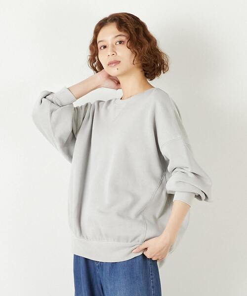 LOGEMENT DE CLAIRE（ロジュモンドクレール）の「《別注》【STAR＆STRIPE /スターアンドストライプ】プルオーバー（スウェット・レディース・ダークブラウン/グリーン/ブラック/グレー・FREE）」の2枚目の写真
