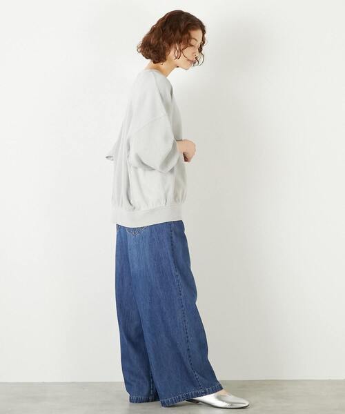 LOGEMENT DE CLAIRE（ロジュモンドクレール）の「《別注》【STAR＆STRIPE /スターアンドストライプ】プルオーバー（スウェット・レディース・ダークブラウン/グリーン/ブラック/グレー・FREE）」の8枚目の写真