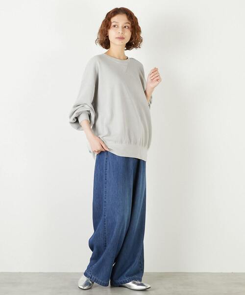LOGEMENT DE CLAIRE（ロジュモンドクレール）の「《別注》【STAR＆STRIPE /スターアンドストライプ】プルオーバー（スウェット・レディース・ダークブラウン/グリーン/ブラック/グレー・FREE）」の9枚目の写真