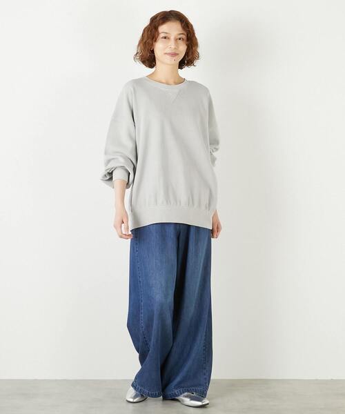 LOGEMENT DE CLAIRE（ロジュモンドクレール）の「《別注》【STAR＆STRIPE /スターアンドストライプ】プルオーバー（スウェット・レディース・ダークブラウン/グリーン/ブラック/グレー・FREE）」の10枚目の写真