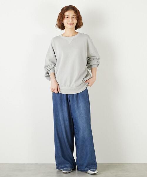 LOGEMENT DE CLAIRE（ロジュモンドクレール）の「《別注》【STAR＆STRIPE /スターアンドストライプ】プルオーバー（スウェット・レディース・ダークブラウン/グリーン/ブラック/グレー・FREE）」の11枚目の写真