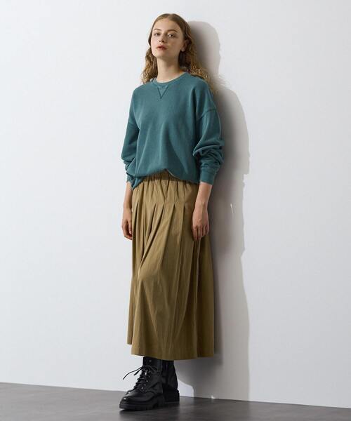 LOGEMENT DE CLAIRE（ロジュモンドクレール）の「《別注》【STAR＆STRIPE /スターアンドストライプ】プルオーバー（スウェット・レディース・ダークブラウン/グリーン/ブラック/グレー・FREE）」の13枚目の写真