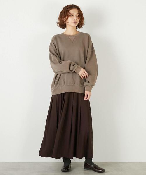 LOGEMENT DE CLAIRE（ロジュモンドクレール）の「《別注》【STAR＆STRIPE /スターアンドストライプ】プルオーバー（スウェット・レディース・ダークブラウン/グリーン/ブラック/グレー・FREE）」の15枚目の写真