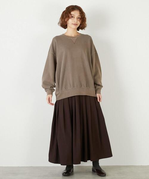 LOGEMENT DE CLAIRE（ロジュモンドクレール）の「《別注》【STAR＆STRIPE /スターアンドストライプ】プルオーバー（スウェット・レディース・ダークブラウン/グリーン/ブラック/グレー・FREE）」の16枚目の写真