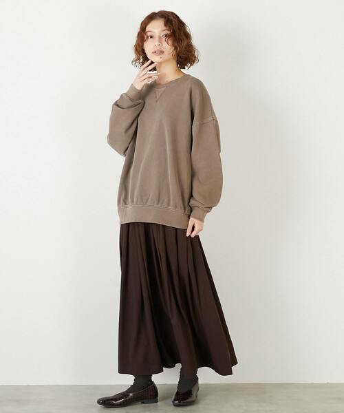 LOGEMENT DE CLAIRE（ロジュモンドクレール）の「《別注》【STAR＆STRIPE /スターアンドストライプ】プルオーバー（スウェット・レディース・ダークブラウン/グリーン/ブラック/グレー・FREE）」の18枚目の写真
