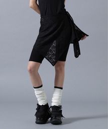 SIS/エスアイエス/Lace Skirt Pants