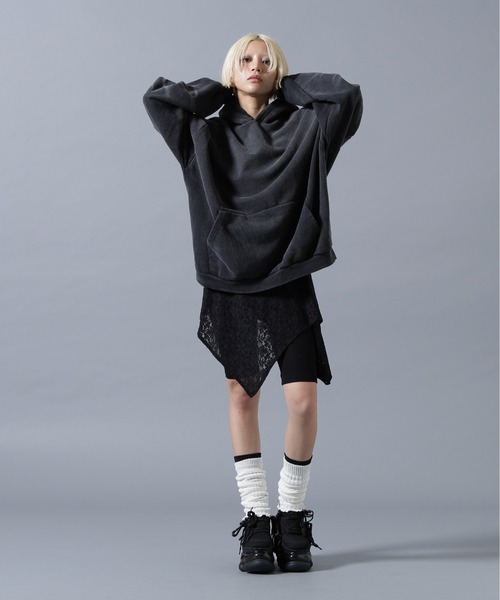 SIS(エスアイエス)の「SIS/エスアイエス/Lace Skirt Pants(その他パンツ・レディース・ホワイト/ブラック・F)」の10枚目の写真