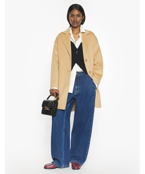 セール】DOUBLEFACE COAT（チェスターコート）｜Maison Kitsune