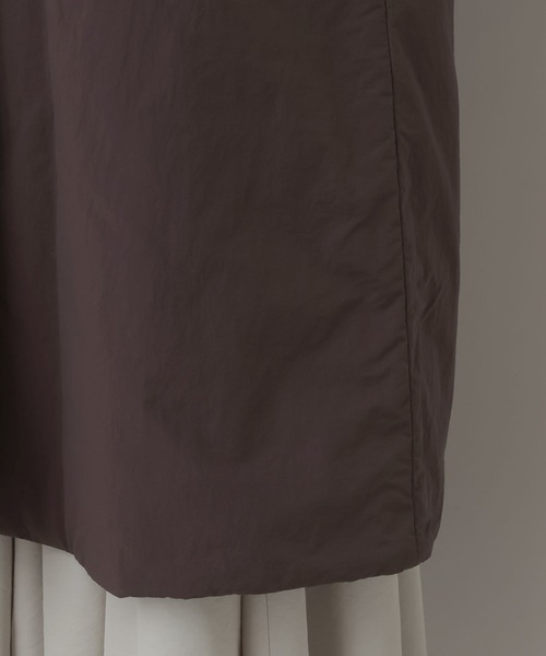 A part by(アパートバイ)の「エアサーマルロングコート(ダウンジャケット/コート・レディース・アイボリー/ブラウン・FREE)」の18枚目の写真