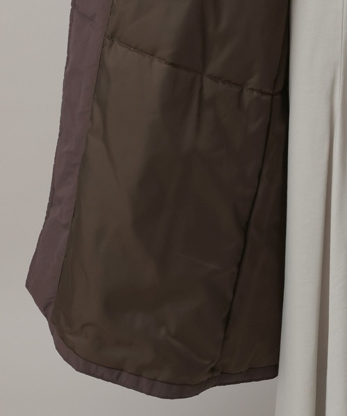 A part by(アパートバイ)の「エアサーマルロングコート(ダウンジャケット/コート・レディース・アイボリー/ブラウン・FREE)」の20枚目の写真