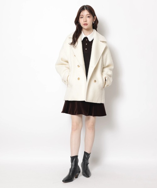 ベルベットカラーミニワンピース（ワンピース）｜Rirandture（リランド