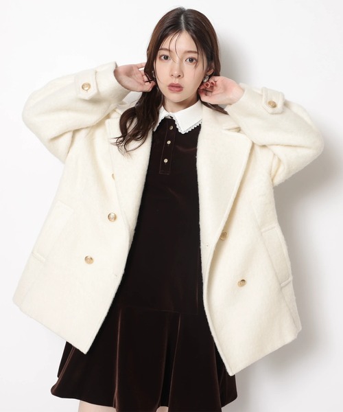 ベルベットカラーミニワンピース（ワンピース）｜Rirandture（リランド