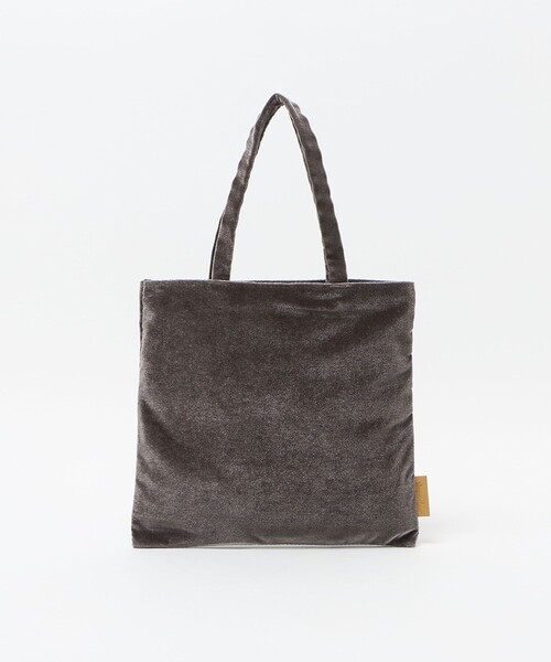 Steven Alan(スティーブンアラン)の「<Steven Alan>ベロア トートバッグ スモール(トートバッグ・レディース・ピンク/ネイビー/ダークグレー/オフホワイト・FREE)」の3枚目の写真