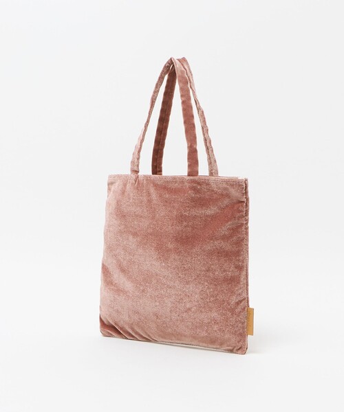 Steven Alan(スティーブンアラン)の「<Steven Alan>ベロア トートバッグ スモール(トートバッグ・レディース・ピンク/ネイビー/ダークグレー/オフホワイト・FREE)」の7枚目の写真