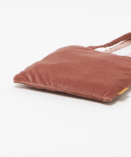 Steven Alan(スティーブンアラン)の「<Steven Alan>ベロア トートバッグ スモール(トートバッグ・レディース・ピンク/ネイビー/ダークグレー/オフホワイト・FREE)」の9枚目の写真