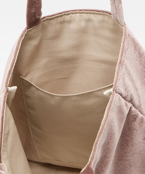 Steven Alan(スティーブンアラン)の「<Steven Alan>ベロア トートバッグ スモール(トートバッグ・レディース・ピンク/ネイビー/ダークグレー/オフホワイト・FREE)」の11枚目の写真