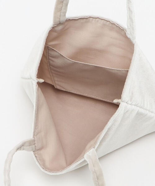 Steven Alan(スティーブンアラン)の「<Steven Alan>ベロア トートバッグ スモール(トートバッグ・レディース・ピンク/ネイビー/ダークグレー/オフホワイト・FREE)」の12枚目の写真