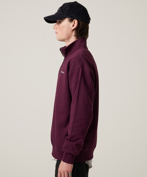 Eddie Bauer（エディーバウアー）の「シグネチャー スウェットシャツ クォータージップ（スウェット・メンズ・杢グレー/ブラック/ボルドー・XXL/XL/L/M）」の4枚目の写真