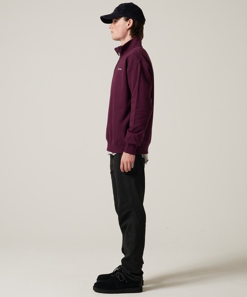 Eddie Bauer（エディーバウアー）の「シグネチャー スウェットシャツ クォータージップ（スウェット・メンズ・杢グレー/ブラック/ボルドー・XXL/XL/L/M）」の16枚目の写真