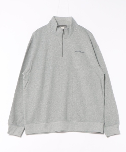 Eddie Bauer（エディーバウアー）の「シグネチャー スウェットシャツ クォータージップ（スウェット・メンズ・杢グレー/ブラック/ボルドー・XXL/XL/L/M）」の12枚目の写真