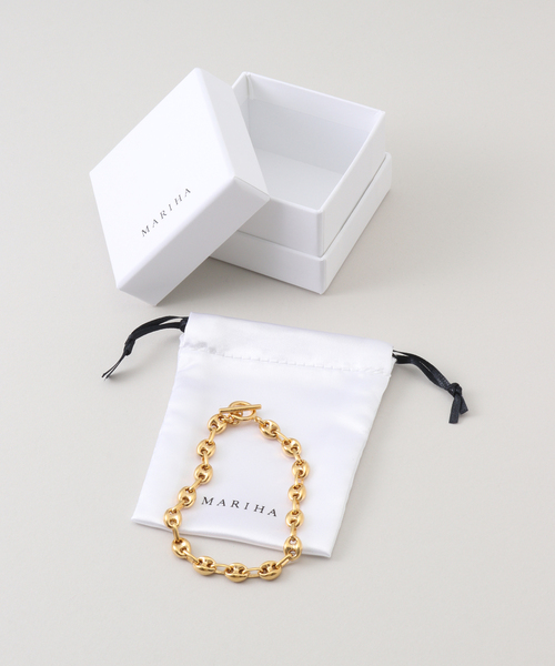 plage（プラージュ）の「MARIHA / マリハ Silent Rain BRACELET MARINE CHAIN ブレスレット（ブレスレット・レディース・ゴールド・FREE）」の3枚目の写真