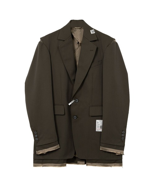 MIHARAYASUHIRO/ミハラヤスヒロ】DRY WOOL JACKET/ドライウール