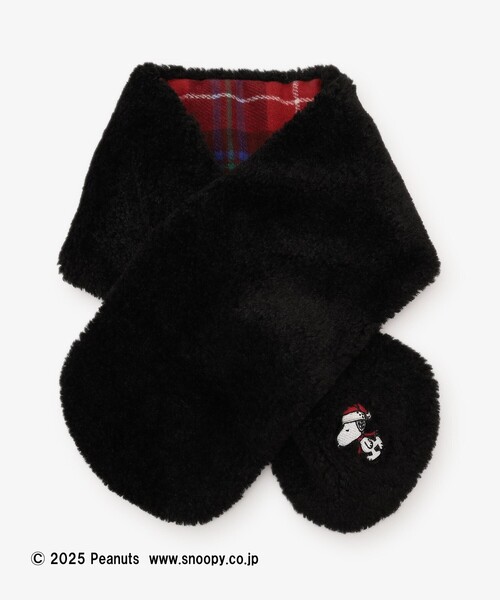 Afternoon Tea（アフタヌーンティー）の「リバーシブルティペット/PEANUTS/Afternoon Tea Original Tartans（マフラー・レディース・レッド・ONE SIZE）」の4枚目の写真