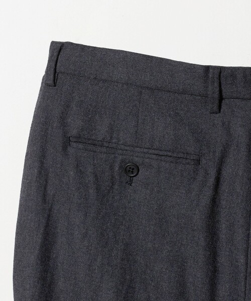 District（ディストリクト）の「＜District＞ウールギャバジン ウォッシュド ワイド 1プリーツパンツ（スラックス・メンズ・ブラック/ダークグレー・M/L/S/XL）」の14枚目の写真