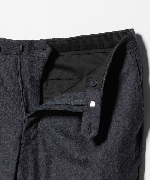 District（ディストリクト）の「＜District＞ウールギャバジン ウォッシュド ワイド 1プリーツパンツ（スラックス・メンズ・ブラック/ダークグレー・M/L/S/XL）」の15枚目の写真