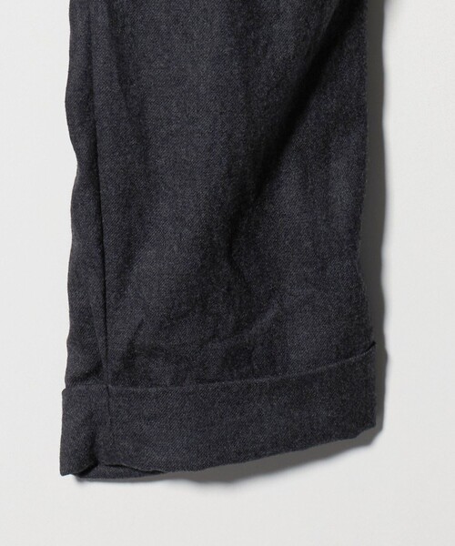 District（ディストリクト）の「＜District＞ウールギャバジン ウォッシュド ワイド 1プリーツパンツ（スラックス・メンズ・ブラック/ダークグレー・M/L/S/XL）」の16枚目の写真