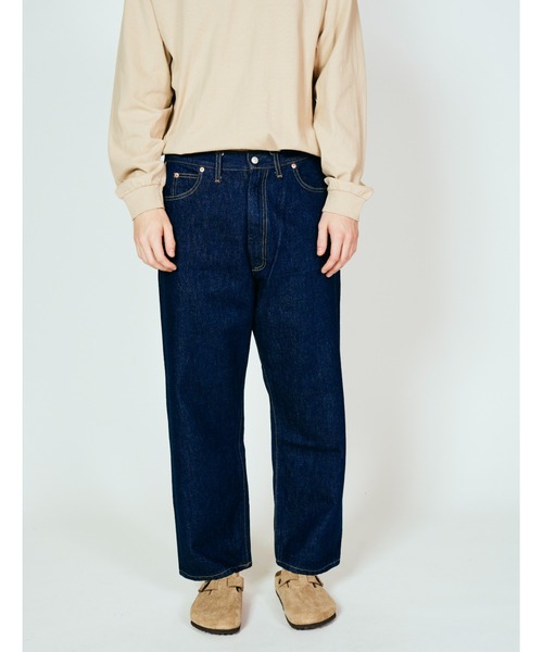 PENNEYS(ぺニーズ)の「PENNEY'S FOREMOST / ぺニーズフォアモスト 5POCKET PANT ONEWASH バックストラップ5ポケットパンツ(デニムパンツ・メンズ・インディゴブルー・30 inch/32inch/34inch)」の1枚目の写真