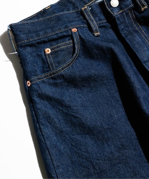 PENNEYS(ぺニーズ)の「PENNEY'S FOREMOST / ぺニーズフォアモスト 5POCKET PANT ONEWASH バックストラップ5ポケットパンツ(デニムパンツ・メンズ・インディゴブルー・30 inch/32inch/34inch)」の8枚目の写真