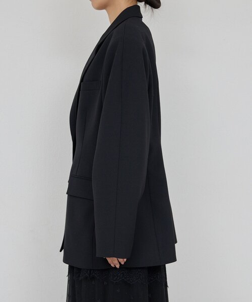 GALLARDAGALANTE(ガリャルダガランテ)の「【比留川游さんコラボ】ウエストシェイプジャケット(テーラードジャケット・レディース・ブラック/ネイビー・FREE)」の14枚目の写真