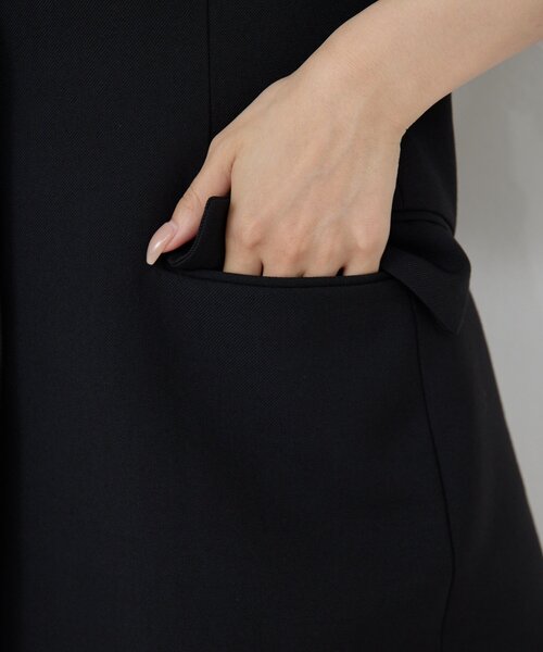 GALLARDAGALANTE(ガリャルダガランテ)の「【比留川游さんコラボ】ウエストシェイプジャケット(テーラードジャケット・レディース・ブラック/ネイビー・FREE)」の18枚目の写真