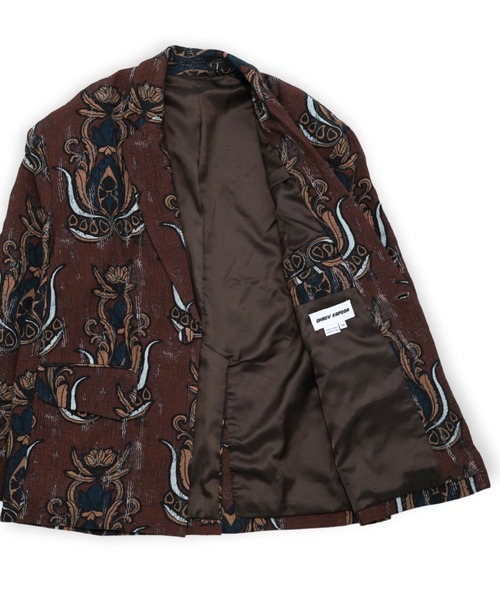 Dhruv Kapoor(ドゥルーフ・カプール)の「【Dhruv Kapoor】 PRINTED MAXI BLAZER(テーラードジャケット・メンズ・マルチ・SMALL)」の4枚目の写真