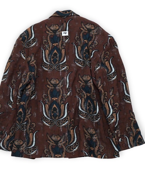Dhruv Kapoor(ドゥルーフ・カプール)の「【Dhruv Kapoor】 PRINTED MAXI BLAZER(テーラードジャケット・メンズ・マルチ・SMALL)」の7枚目の写真