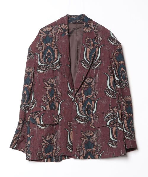 Dhruv Kapoor(ドゥルーフ・カプール)の「【Dhruv Kapoor】 PRINTED MAXI BLAZER(テーラードジャケット・メンズ・マルチ・SMALL)」の11枚目の写真