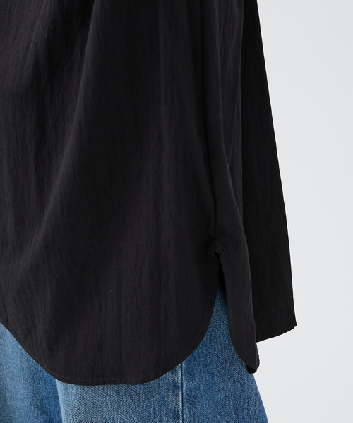 DESIGNWORKS(デザインワークス)の「【セットアップ対応】レーヨンフレンチスリーブブラウス(シャツ/ブラウス・レディース・ベージュ/ブラック・フリー)」の19枚目の写真