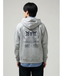 Levi's（リーバイス）の「【Levi's】ジップパーカー (フーディ/バックプリント/クラシック/フロントロゴ/通気性/耐久性/デイリーユース/カジュアル)（パーカー・メンズ）」