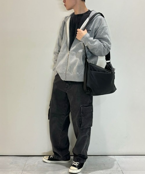 Levi's(リーバイス)の「【Levi's】ジップパーカー (フーディ/バックプリント/クラシック/フロントロゴ/通気性/耐久性/デイリーユース/カジュアル)(パーカー・メンズ・グレー・M/S/L)」の14枚目の写真