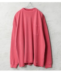 Goodwear グッドウェア 2W7-65203 USAコットン ガーメントダイ L/S ポケット Tシャツ SUPER BIG